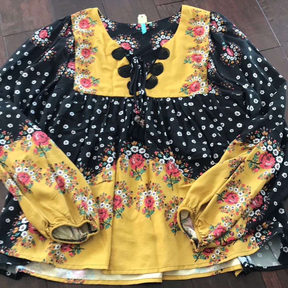 Farm Rio floral top